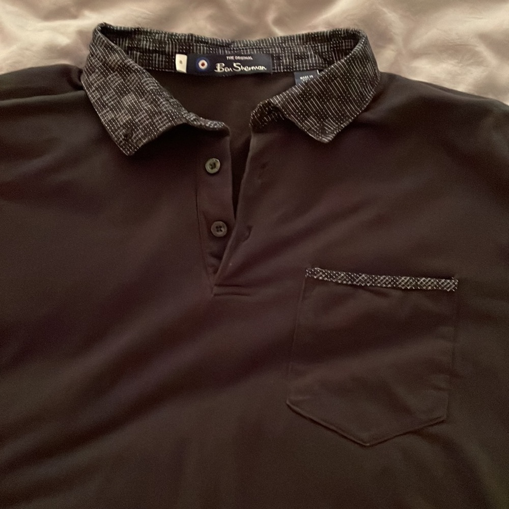 Ben Sherman Black Polo